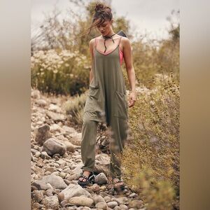 We The Free Olive Green Women's Jumpsuit